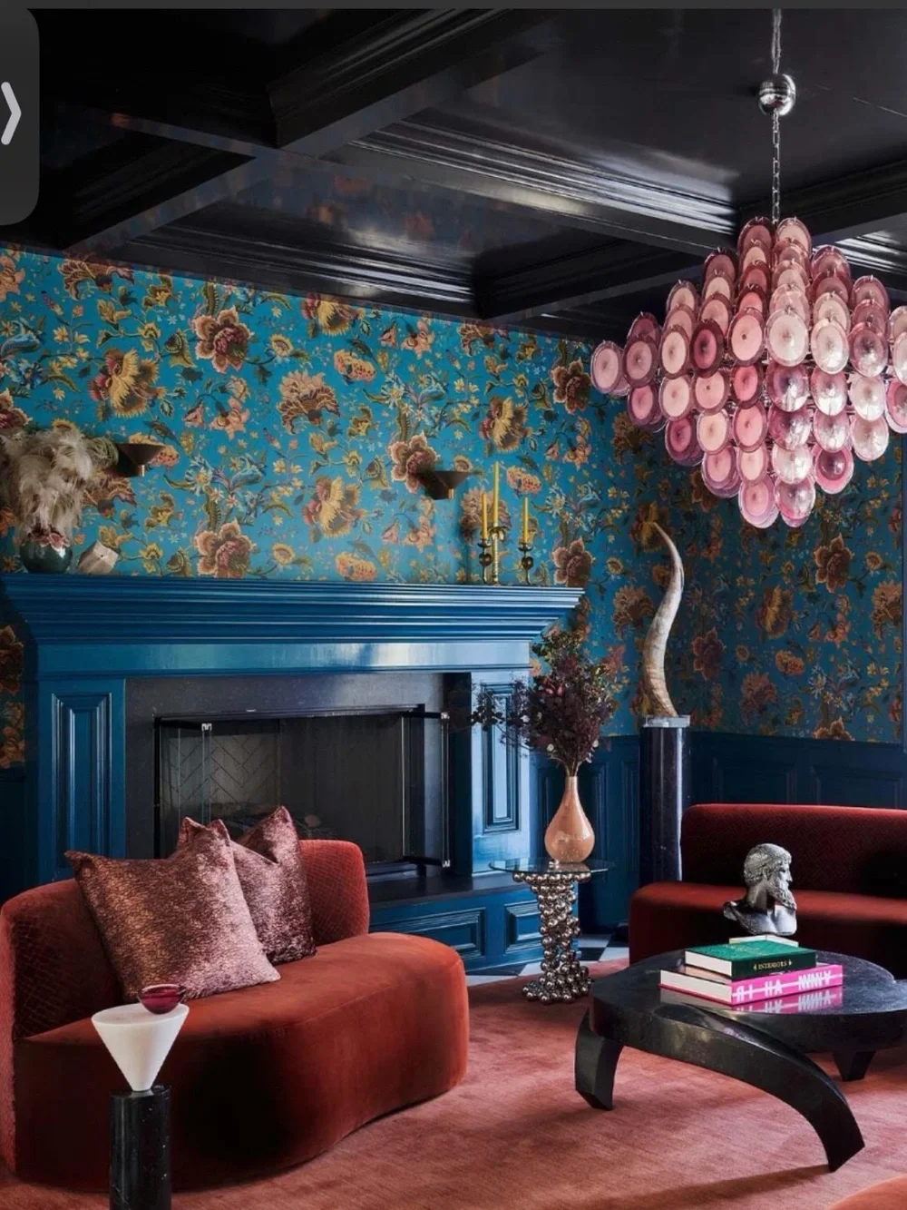 House of Hackney Cream Wallpaper Rolls with Multicolor Floral Panel